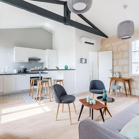Magnifiques Appartements Climatises En Plein Coeur Des Chartrons Bordeaux Bagian luar foto