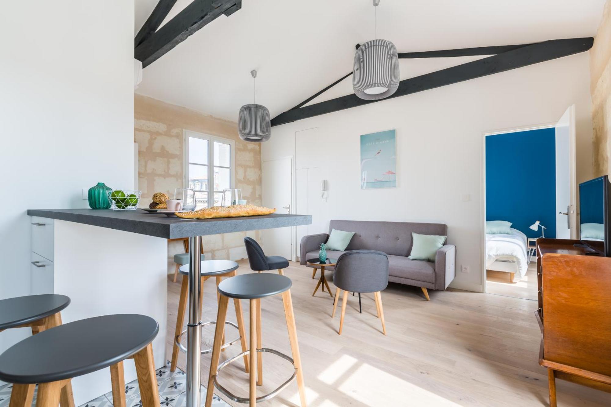 Magnifiques Appartements Climatises En Plein Coeur Des Chartrons Bordeaux Bagian luar foto
