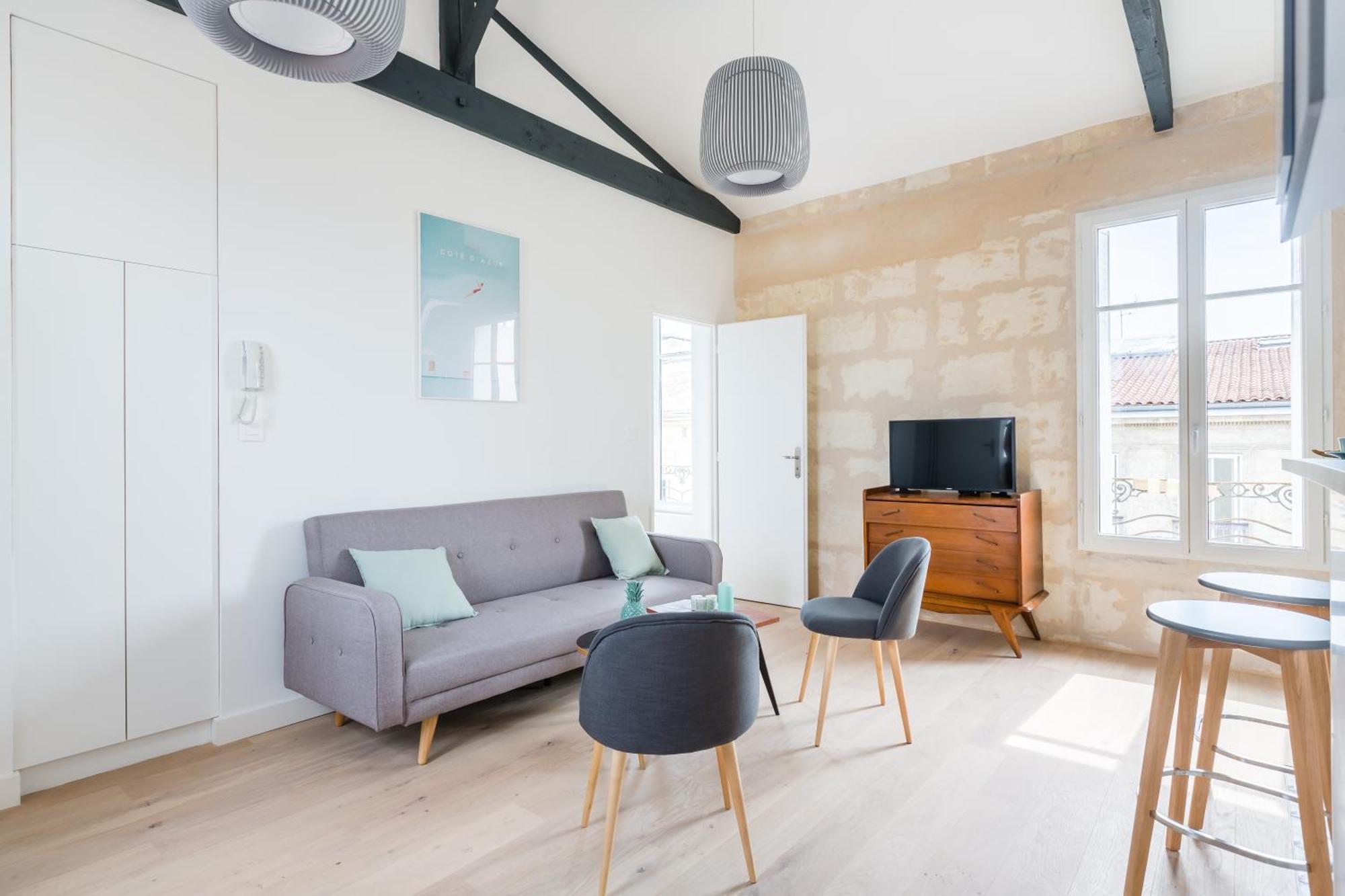 Magnifiques Appartements Climatises En Plein Coeur Des Chartrons Bordeaux Bagian luar foto
