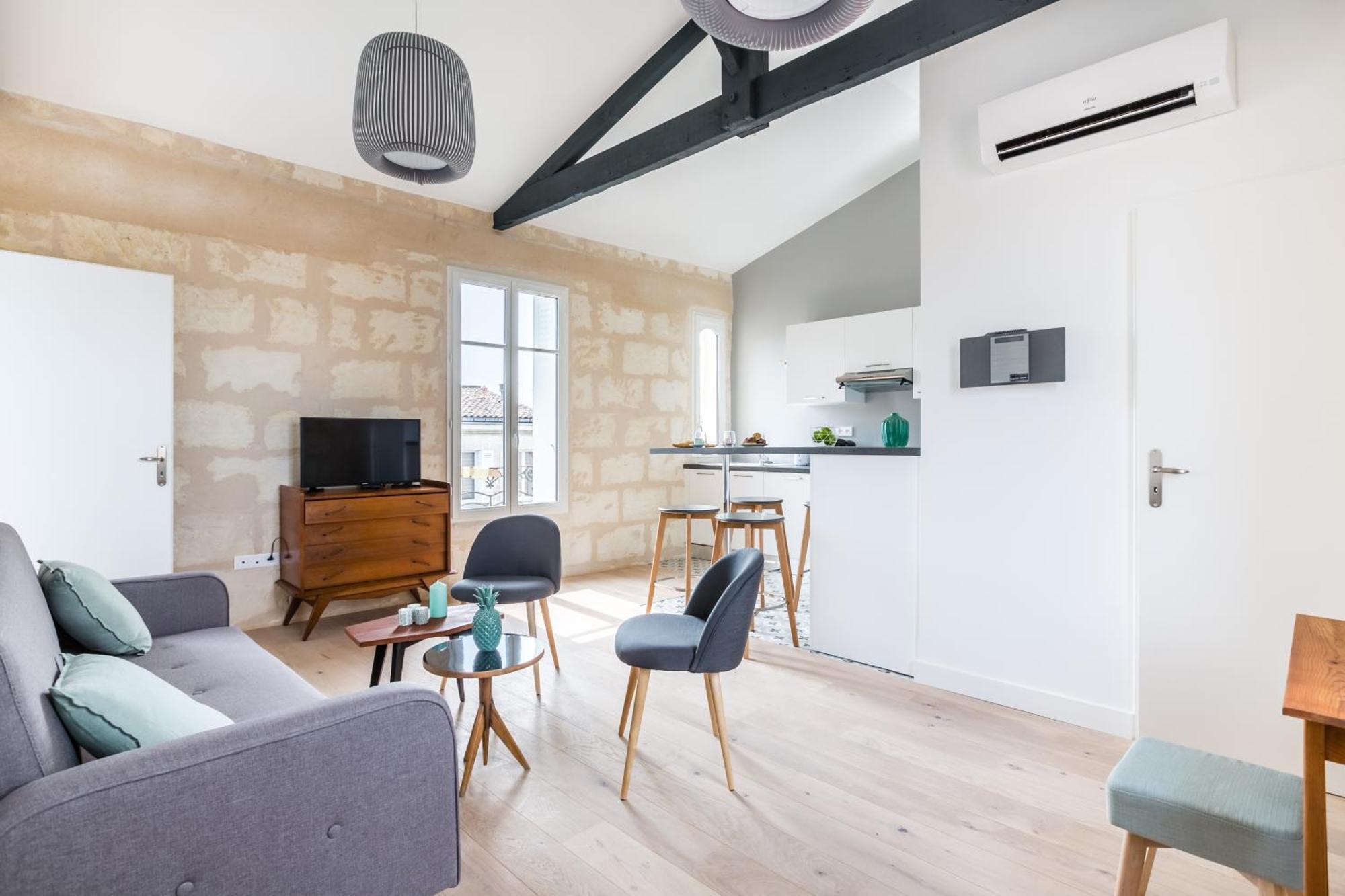 Magnifiques Appartements Climatises En Plein Coeur Des Chartrons Bordeaux Bagian luar foto