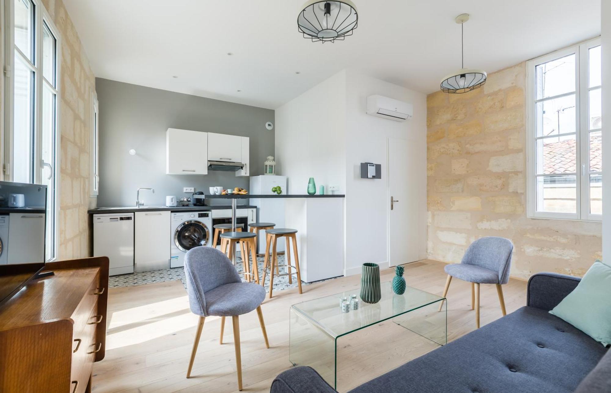 Magnifiques Appartements Climatises En Plein Coeur Des Chartrons Bordeaux Bagian luar foto